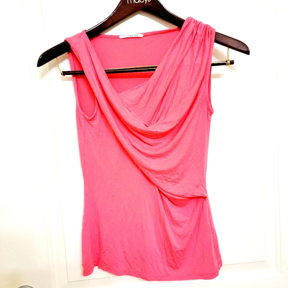 T tahari top S